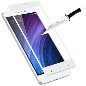 Simple Case 3D Glass for Xiaomi Redmi 4 Prime White