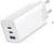 Vention 3-port USB(C+C+A) GaN Charger (65W/30W/30W) White