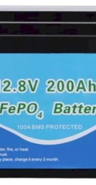 PowMr 200AH 12.8V Lithium Energy Storage Battery (POW-200AH-12.8V)