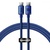 Baseus Crystal Shine Series Type-C to Type-C 100W (1.2m) Blue (CAJY000603)