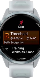 Garmin Forerunner 570 42mm Cloud Blue Aluminum w. Translucent Whitestone/Cloud Blue Band (010-02970-01)