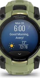 Garmin Instinct 3 50mm AMOLED Green with Fern Green Band (010-03020-02)