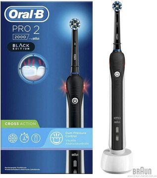 Oral-B Pro2 2000 Cross Action Black Edition (D501.513.2BK)