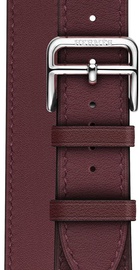 Apple Watch Hermes 38mm/40mm/41mm/42mm Bordeaux Swift Leather Double Tour (MQWY2)