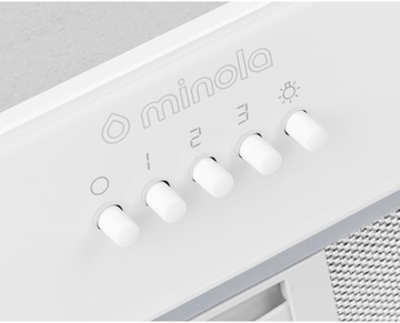 Minola HBI 52621 WH GLASS 700 LED