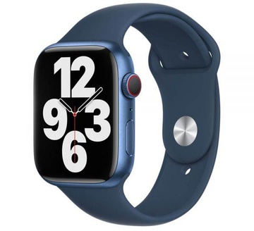 Apple Sport Band for Watch 42mm/44mm/45mm/46mm/49mm Abyss Blue Regular (MKUW3)