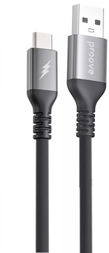 Proove ReGen Silicone USB to Type-C 3A (1m) Black