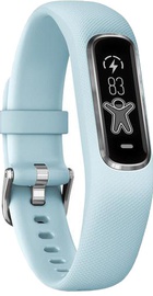 Garmin Vivosmart 4 Azure Blue with Silver Hardware Small/Medium (010-01995-24/14)