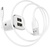 Borofone BZ12 Lasting Power 2USB 2.4A + USB Type-C White