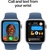 Apple Watch SE 2 GPS 44mm Silver Aluminium Case w. Denim Sport Band - S/M (MXEQ3)