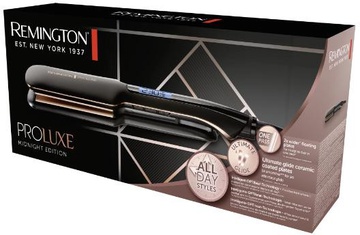 Remington PROluxe Midnight Wide Plate Straightener S9150B
