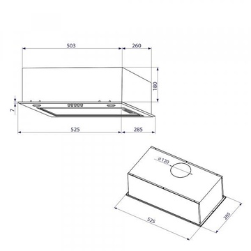 Minola HBI 53270 BL 800 LED