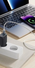 Proove Silicone Power Plus 30W (Type-C + USB) Black