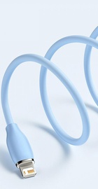 Baseus Jelly Liquid Silica Gel USB to Lightning 1.2m Blue (CAGD000003)