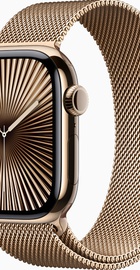 Apple Watch Series 10 GPS + Cellular 42mm Gold Titanium Case With Gold Milanese Loop (MX083)