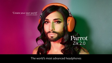 Parrot Zik 2.0 by Philippe Starck Orange