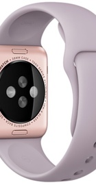 Apple Watch Sport 38mm Rose Gold Aluminum Case Lavender sport Band (MLCH2) CPO