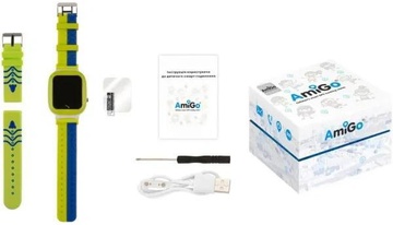 AmiGo GO004 Splashproof Camera+LED Green