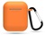 Simple Case Silicone with Carabine for AirPods Nectarine (Peach, Orange)