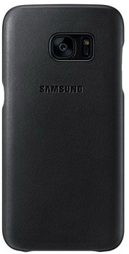 Samsung Leather Cover for Galaxy S7 Edge G935 (EF-VG935LBEGRU) Black