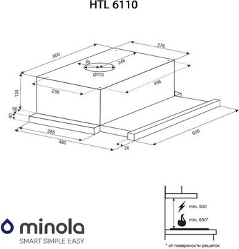 Minola HTL 6110 BL 630
