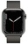 Apple Watch Series 7 GPS + Cellular 41mm Graphite Stainless Steel Case with Graphite Milanese Loop (MKHK3, MKLF3)