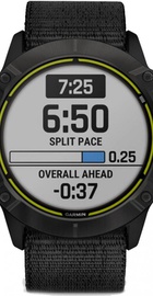 Garmin Enduro Black DLC Titanium with Black UltraFit Nylon Strap (010-02408-01)