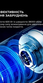 Deerma Corded Stick Vacuum Cleaner Blue (DX1000W)