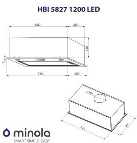 Minola HBI 5827 IV 1200 LED