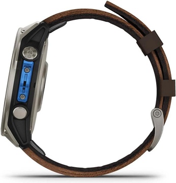 Garmin D2 Mach 2 47mm Titanium w. Oxford Brown Leather Band (010-02904-30/31)