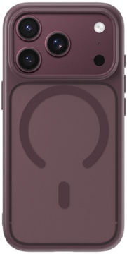 Blueo Ape Anti-Drop Basic Matte Magnetic Case for iPhone 18 Pro  Max/ 17 Pro Max Cherry (Burgundy)