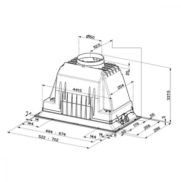 Faber INKA LUX SMART EV8 X A52 (305.0604.603)