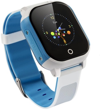 Lemfo DF50 Ellipse Aqua с GPS трекером (Бело-голубой)