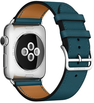 Apple Watch Hermes Leather Single Tour 42mm/44mm/45mm/46mm/49mm Colvert Swift (MPXF2)