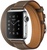Apple Watch Hermes 38mm Series 2 Stainless Steel Case with Etoupe Swift Leather Double Tour (MNQ52)