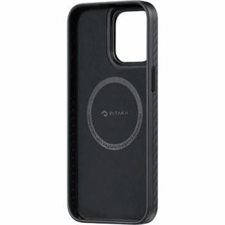 Pitaka MagEZ Case Pro 4 Twill 1500D Black/Grey for iPhone 15 Pro Max (KI1501PMP)