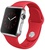 Apple Watch Sport 42mm Silver Aluminum Case with Red Sport Band (MMED2)