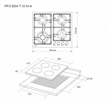 Pyramida PFX 604 T IX N-A