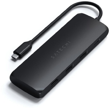 Satechi USB-C Hybrid Multiport Adapter Black (ST-UCHSEK)