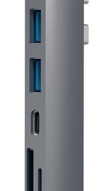 Satechi Aluminum Type-C Pro Hub Adapter Space Grey (ST-CMBPM)