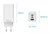 Vention 3-port USB(C+C+A) GaN Charger (65W/30W/30W) White