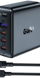 Acefast A37 (3xUSB-C + USB-A) + cable USB-C to USB-C 100w