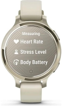 Garmin Lily 2 Active Lunar Gold with Bone Silicone Band (010-02891-00)
