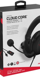 HyperX Cloud Core + 7.1 Black (HX-HSCC-2-BK)