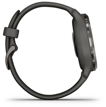 Garmin Venu 2S Slate Bezel with Graphite Case and Silicone Band	(010-02429-10)