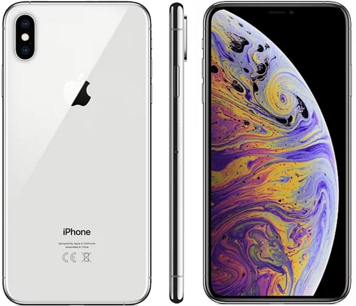 Смартфон Apple iPhone Xs Max 64GB Silver (MT722) Dual SIM купить в