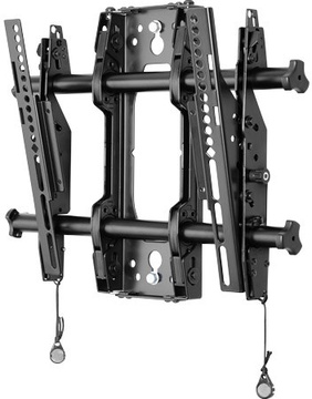 Chief Medium Fusion Micro-Adjustable Tilt Wall Mount Single Stud 32"-65" Black (MTMS1U)