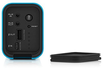 Braven 705 Portable Wireless Cyan plastic finish with Black end caps