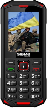 Sigma mobile X-treme PA68 Black-Red (UA)