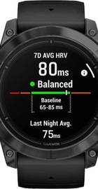 Garmin Epix Pro Gen 2 51mm Slate Gray w. Black Band (010-02804-20/21)